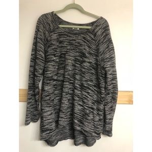 Hi lo pull over sweater